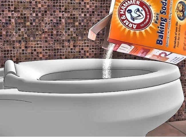 D&ugrave;ng baking soda khử m&ugrave;i